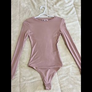 Mauve Long Sleeve Bodysuit